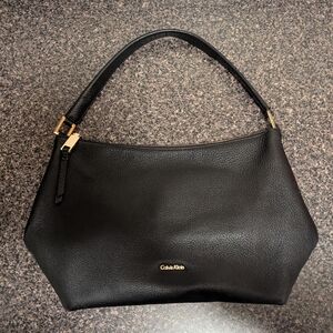 Calvin Klein Leather Hobo Bag